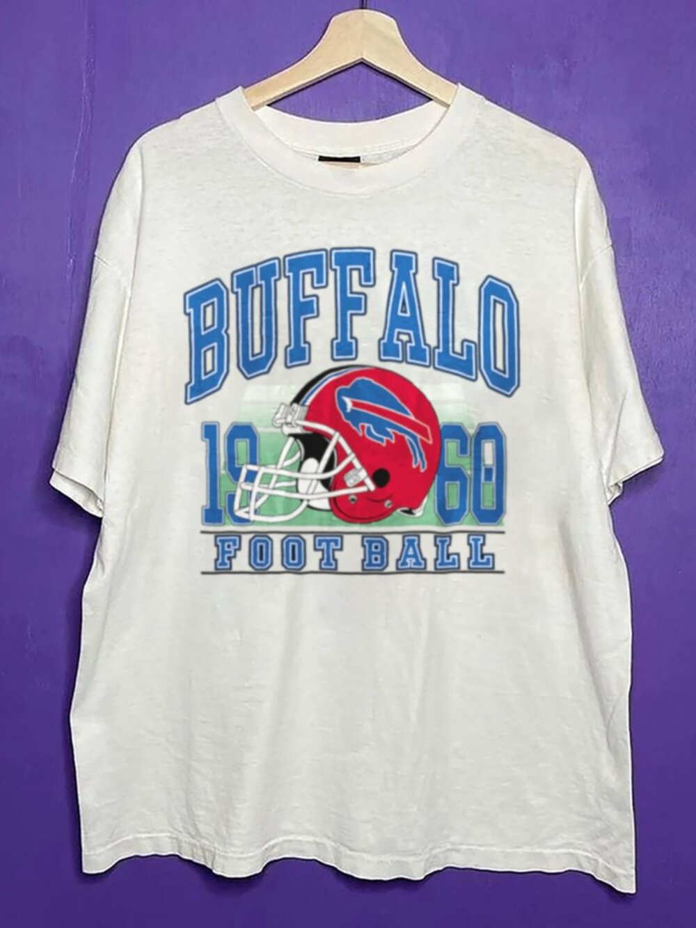 1960 Vintage Buffalo Bills Fan Shirt, Retro NFL Buffalo Bills Football Shirt Tee